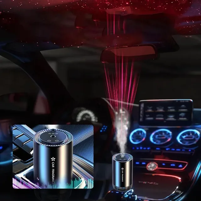 Розумний автомобільний ароматизатор з проекцією Aroma 300mAh, 50 мл