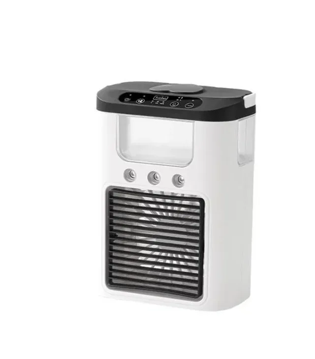 Вентилятор охолоджувач 3в1 Air Cooler Fan 1346 з USB-живленням, зволоженням та LED-підсвічуванням