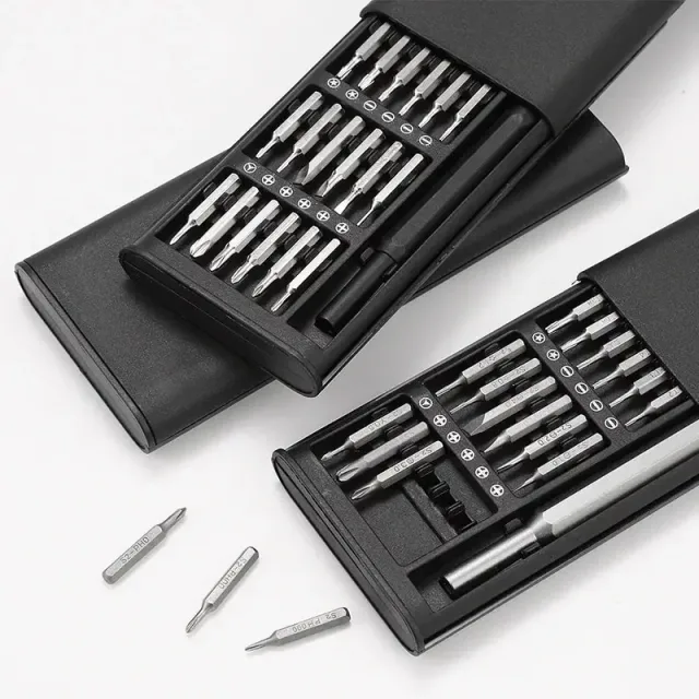 Набір викруток 25 в 1 Біти Phillips Torx Hex Precision DIY розбірний міні-чохол