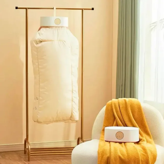 Підвісна електросушарка для одягу Portable Drying Machine SH-005 з чохлом  / Портативна сушарка для білизни з таймером
