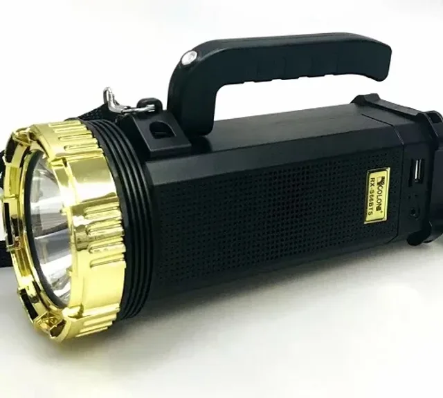 Ліхтар GOLON RX-S66BTS з радіо та сонячною панеллю