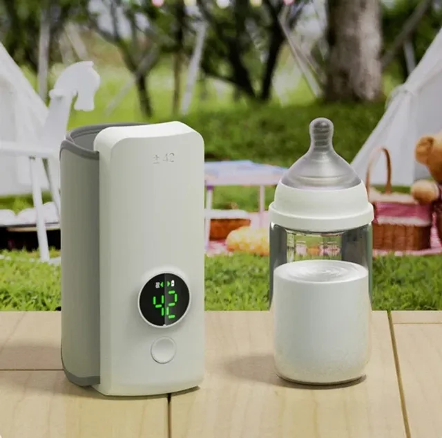 Компактний портативний підігрівач для пляшечок Bottle Warmer 6L з контролем температури від USB