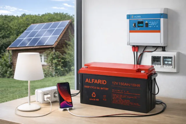 Гелевий акумулятор BATTERY GEL 12V 150 Ah