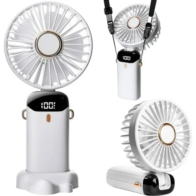 Портативний складний вентилятор / Вентилятор ручний акумуляторний Mini Fan TP-01