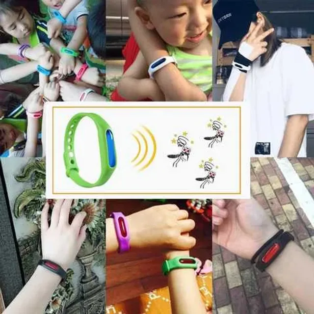 Силіконовий браслет від комарів MOSQUITO BRACELET