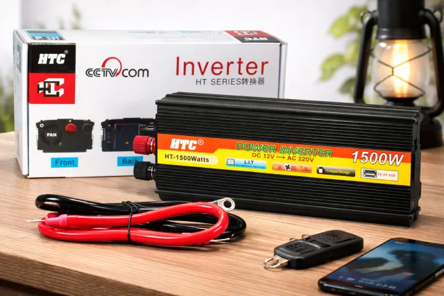 Перетворювач AC/DC 1500W 12V SSK / Інвертор у машину / Автомобільний перетворювач напруги
