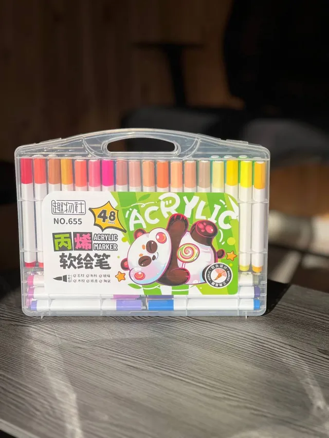 Акварельні маркери 48 кольорів Water Brush