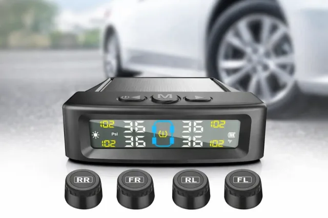 Система контролю тиску в шинах TPMS SOLAR + 4 зовнішні датчики