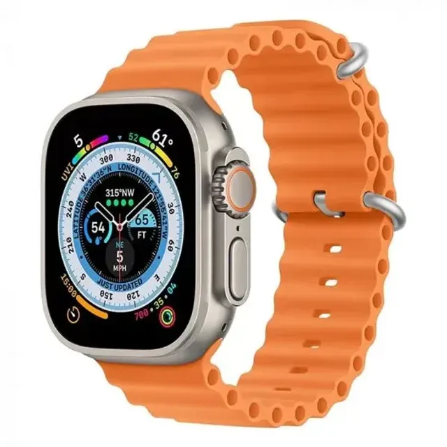 Смарт годинник ULTRA 1-1 Smart Watch 49mm помаранчевий