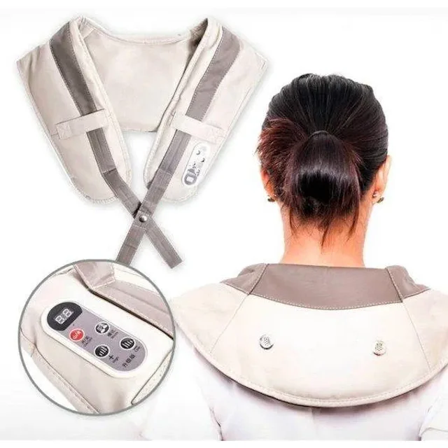 Вібраційно-ударний масажер для плечей та тіла Cervical Massage Shawls