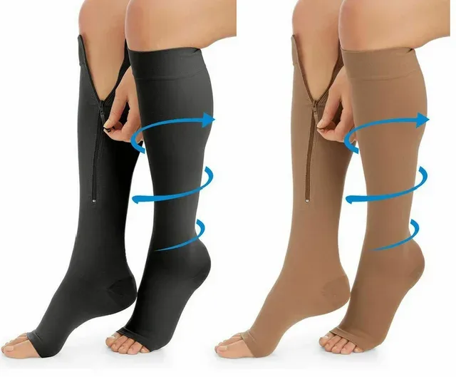Компресійні гольфи Zip Sox, шкарпетки від варикозу